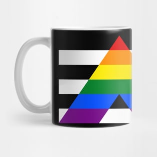 LGBTQ Ally Pride Flag Mug